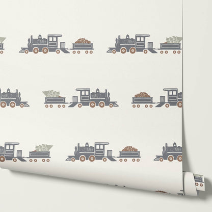 Marco Train Rider Gray Wallpaper