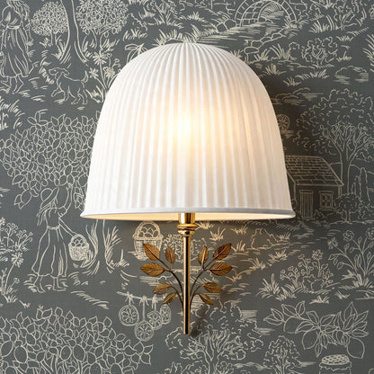 Margaux Countryside Lemon Toile Slate Wallpaper
