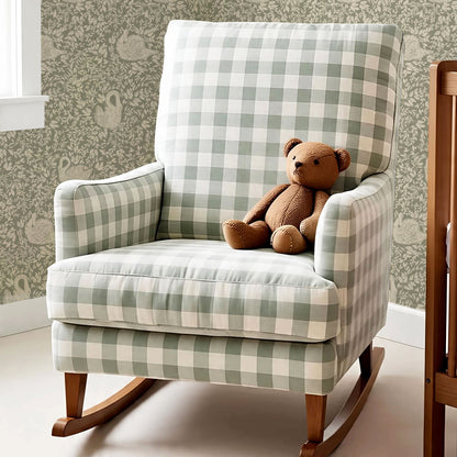 Margot Pale Sage Swans Wallpaper