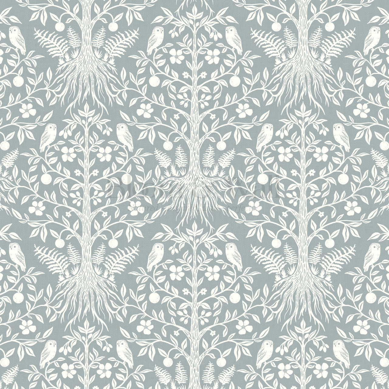 Mariana Verdant Forest Dove Wallpaper