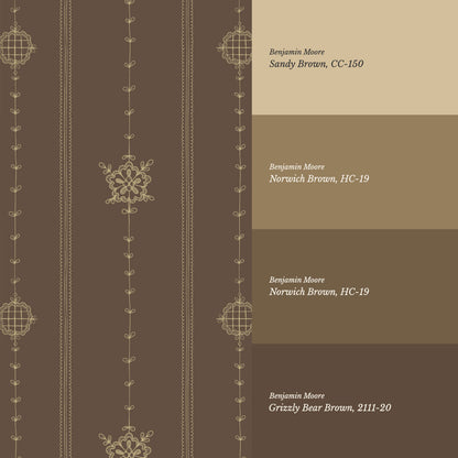 Mariella Granny’s Love Warm Clay Wallpaper