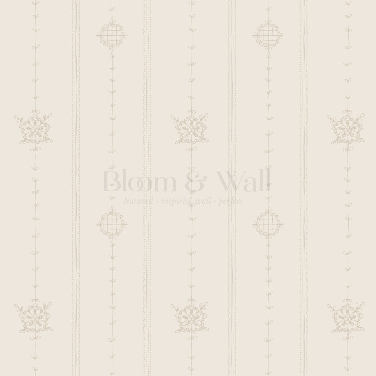 Mariella Granny’s Love Beige Wallpaper