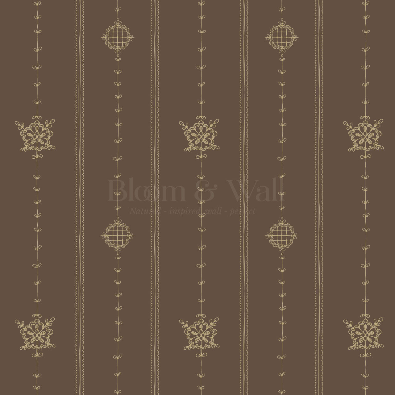 Mariella Granny’s Love Warm Clay Wallpaper