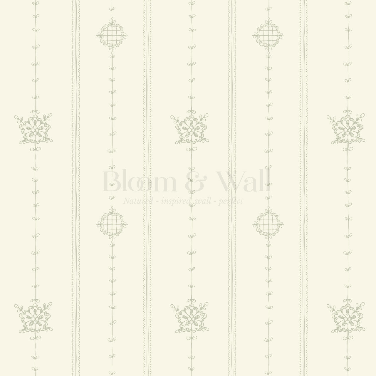 Mariella Granny’s Love Gentle Yellow Wallpaper