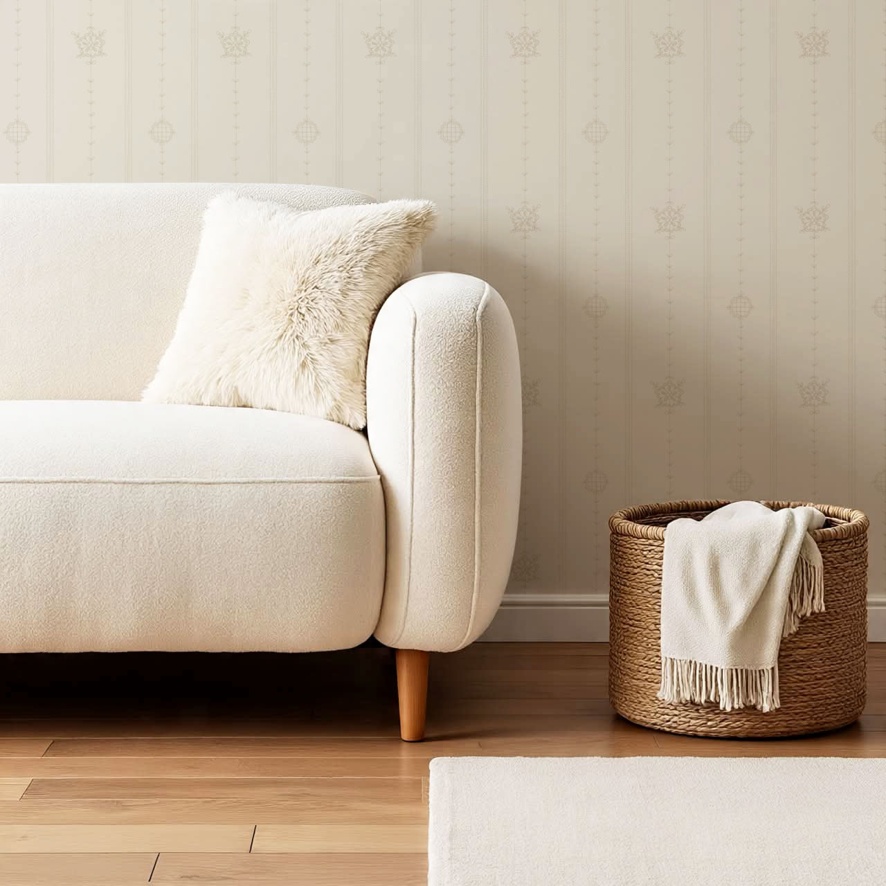 Mariella Granny’s Love Beige Wallpaper