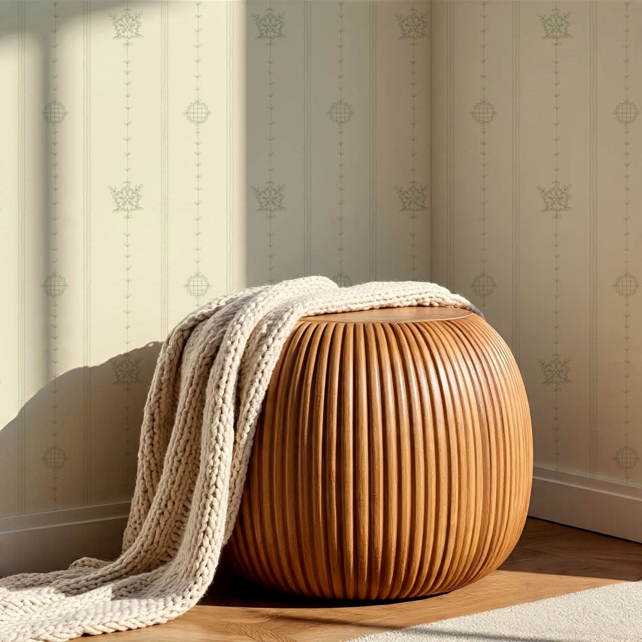 Mariella Granny’s Love Gentle Yellow Wallpaper
