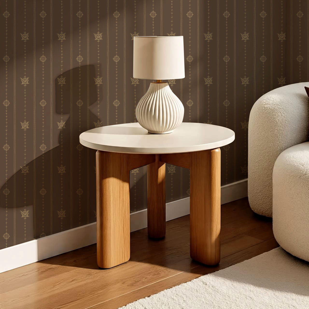 Mariella Granny’s Love Warm Clay Wallpaper