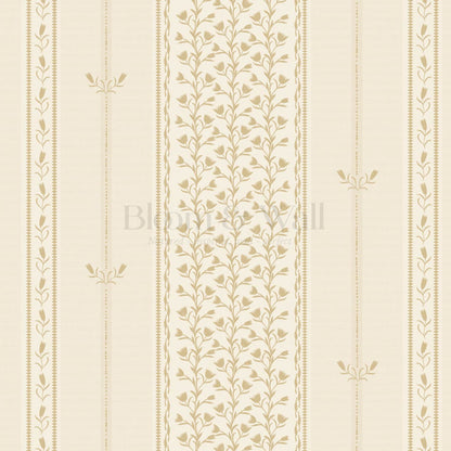 Marietta Tulip Honey Mustard Wallpaper