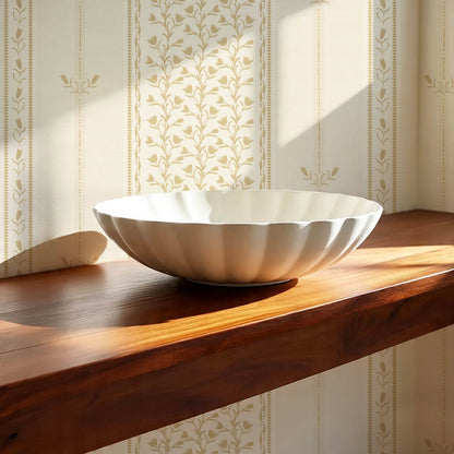 Marietta Tulip Honey Mustard Wallpaper