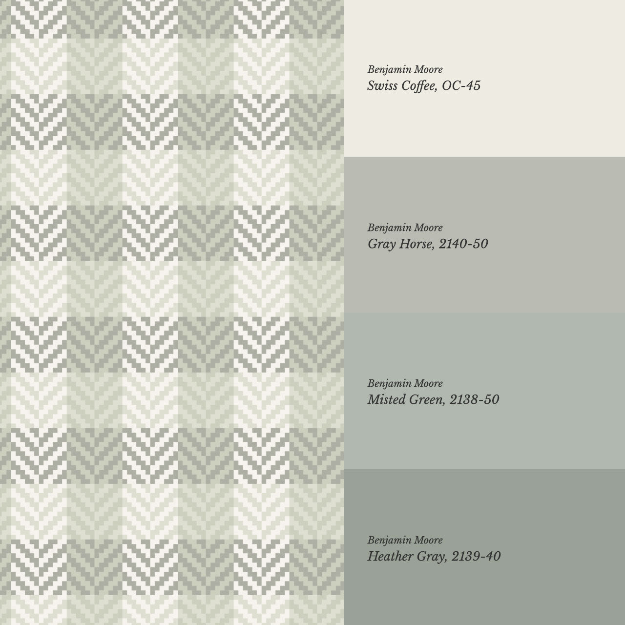 Marta Textured Check Plaid Sage Wallpaper
