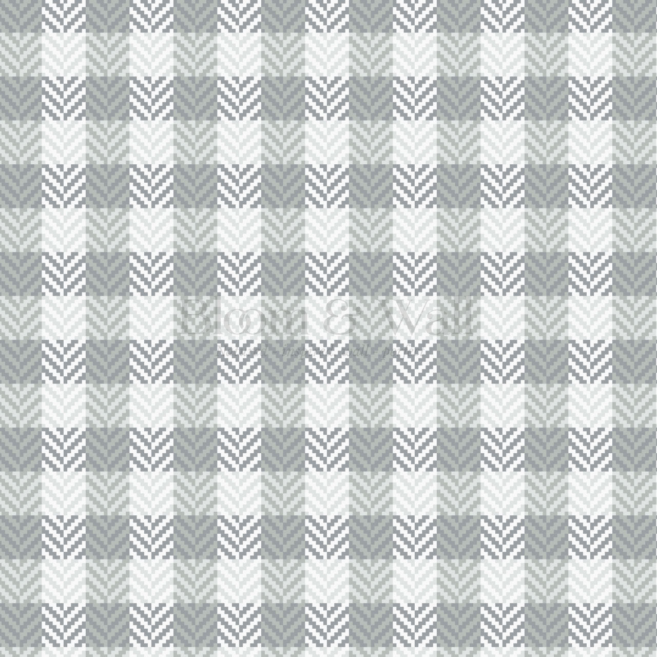Marta Textured Check Plaid Slate Wallpaper