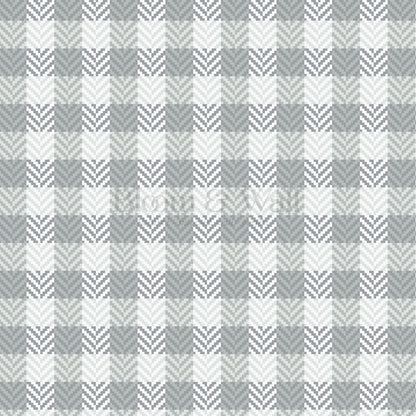 Marta Textured Check Plaid Slate Wallpaper
