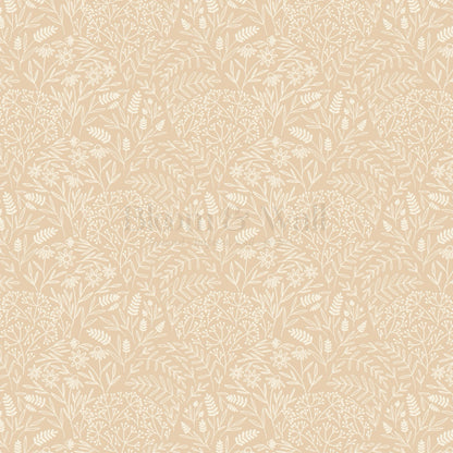 Maya Delicate Florals Coral Wallpaper