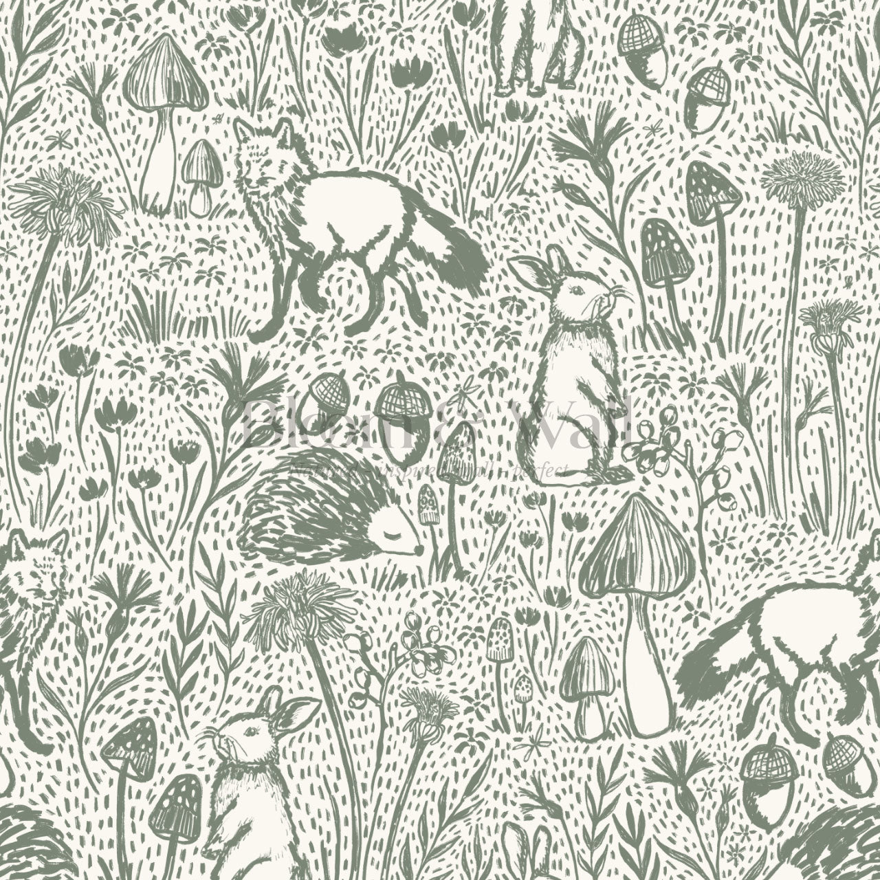 Meadow Woods Of Whimsy Forest Wallpaper