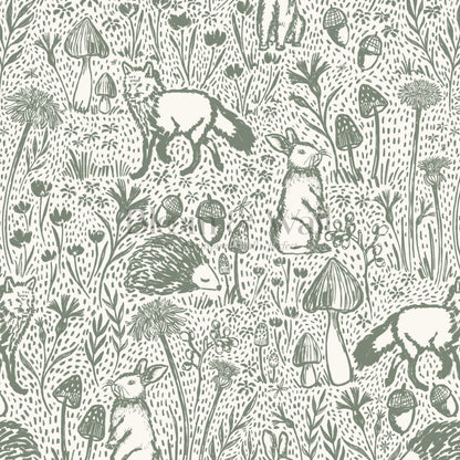 Meadow Woods Of Whimsy Forest Wallpaper