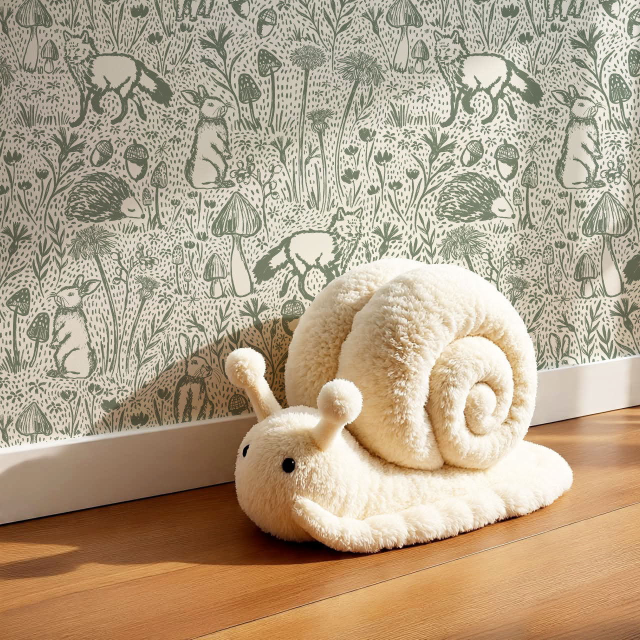 Meadow Woods Of Whimsy Forest Wallpaper