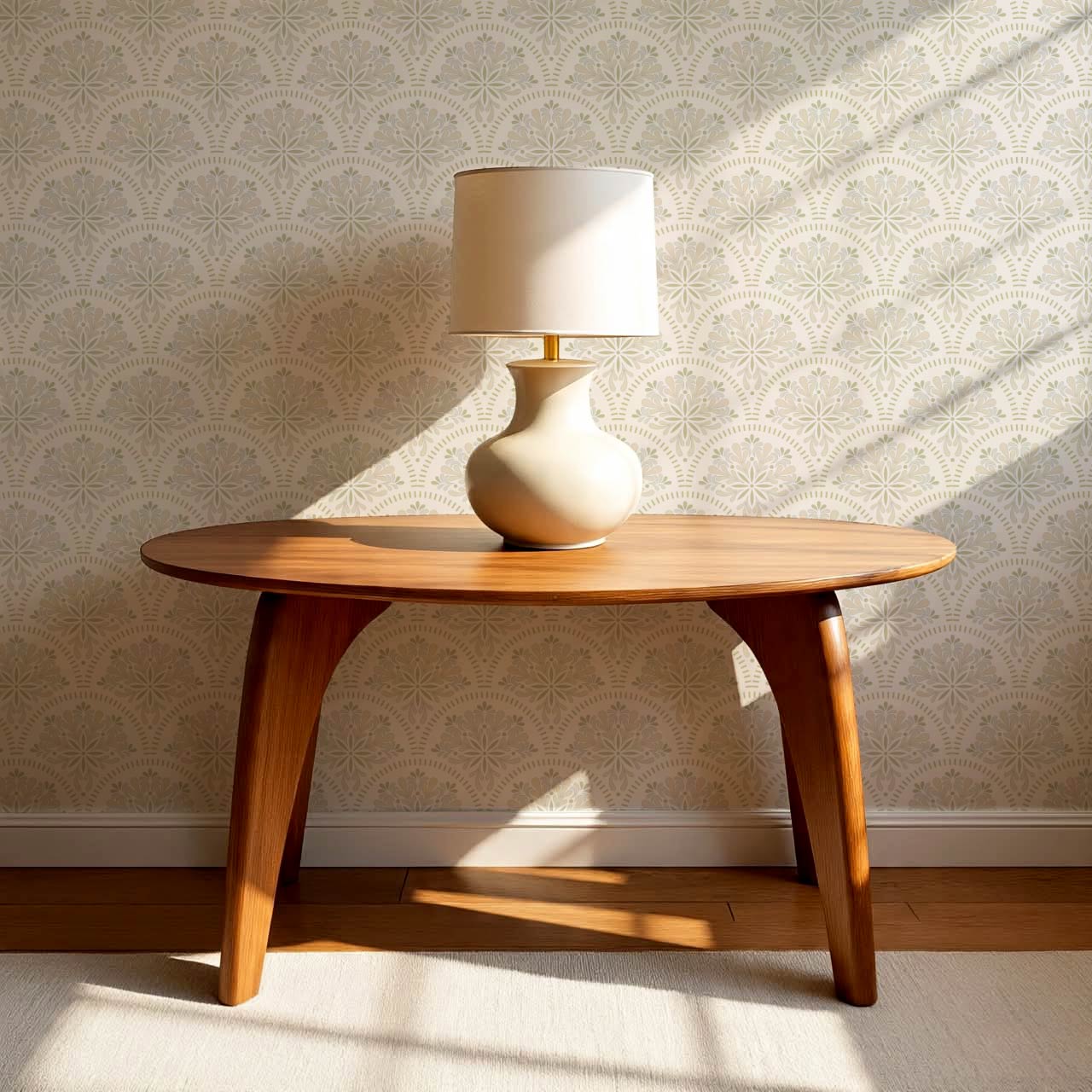 Meeri Boho Mandala Ivory Wallpaper