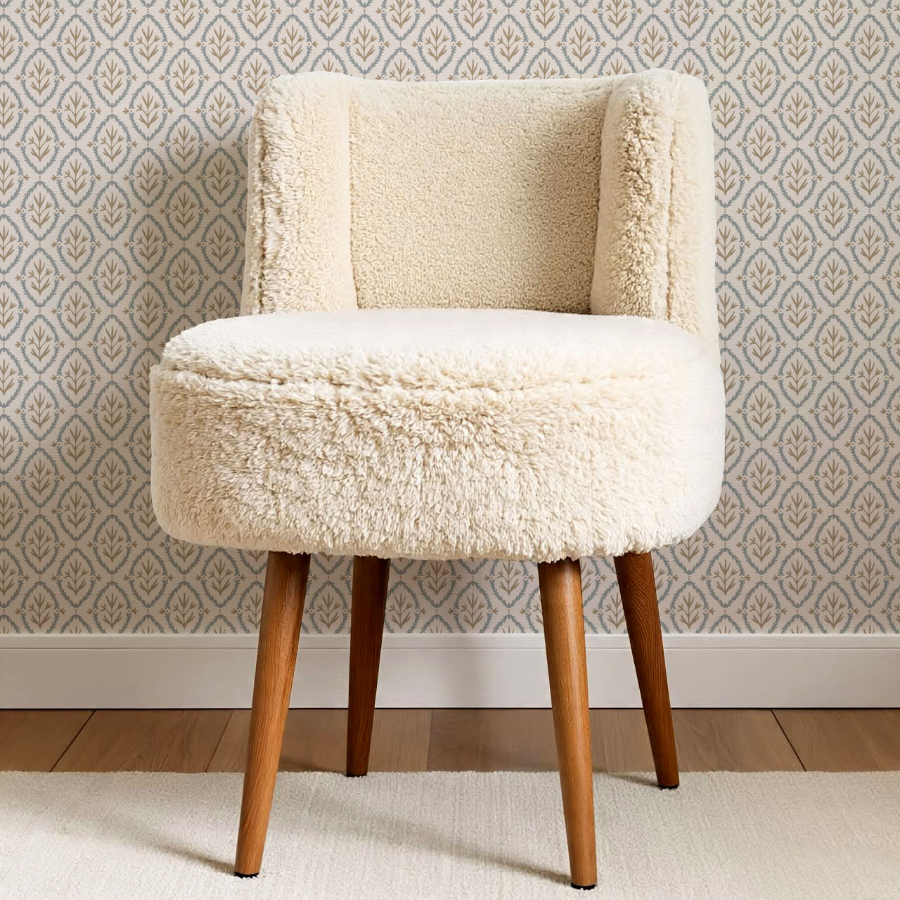 Merveille Garden Brown Wallpaper