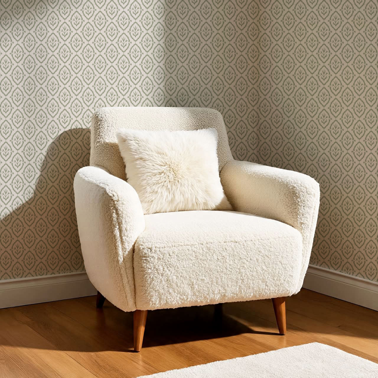 Merveille Garden Sage Wallpaper