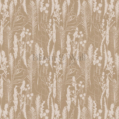 Michelle Fern Meadow Beige Wallpaper