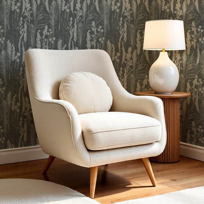 Michelle Fern Meadow Slate Wallpaper