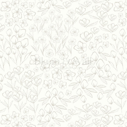 Millie Garden Ivory Wallpaper
