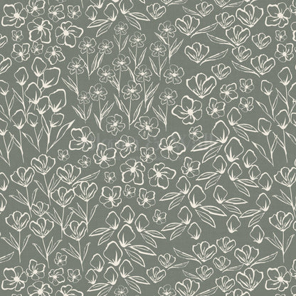 Millie Garden Sage Wallpaper