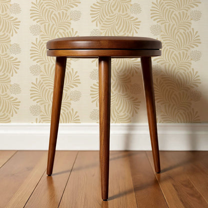 Mirabelle Japandi Botanical Stripes Yellow Wallpaper