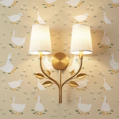 Miriam Daisy Goose Butter Wallpaper