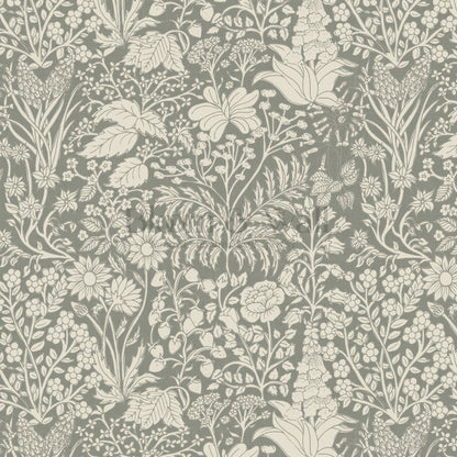 Montpellier Garden Sage Wallpaper