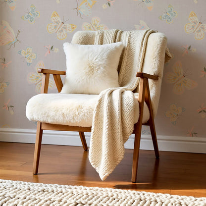 Myla Midsummer Butterflies Rose Dust Wallpaper