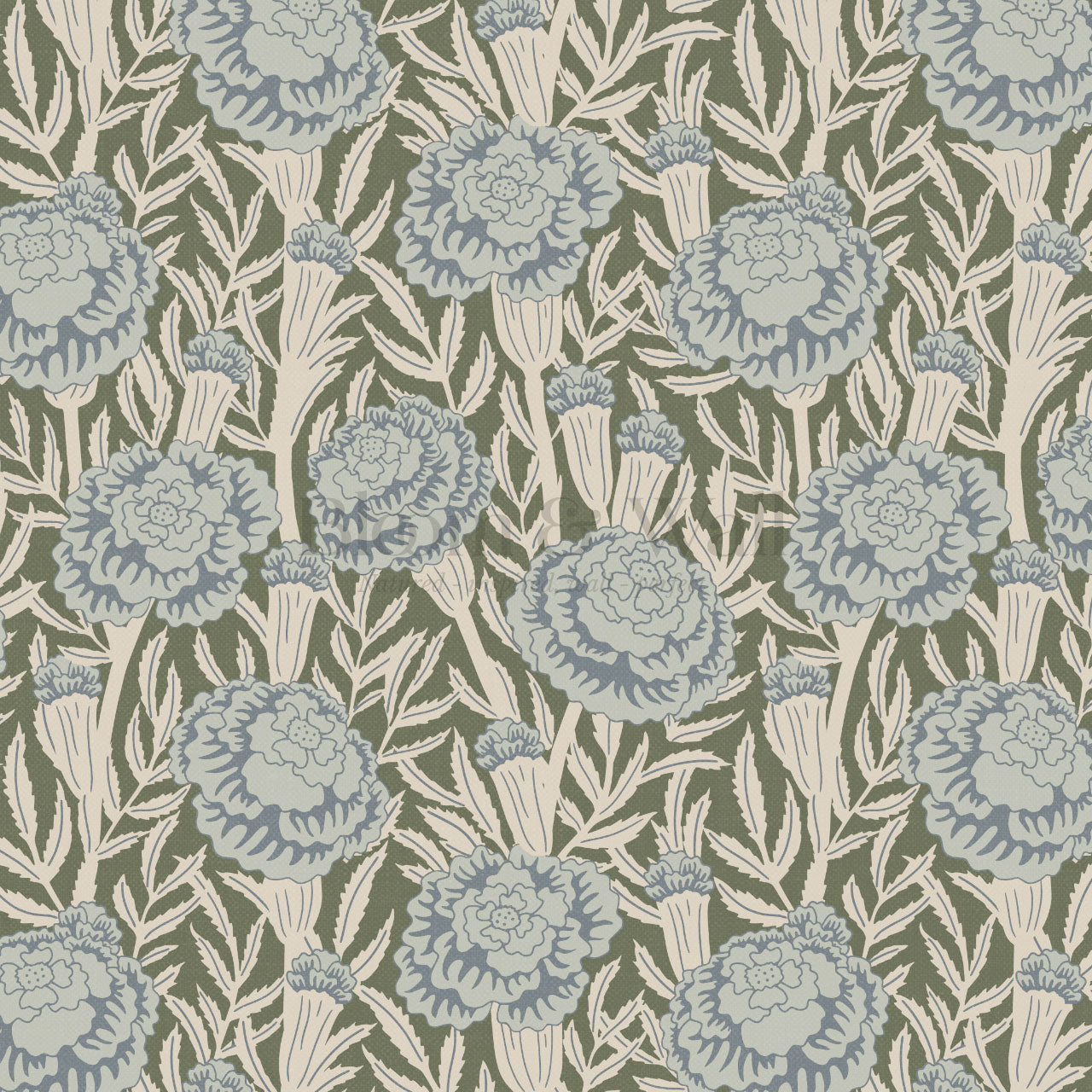 Mylle Garden Green Wallpaper