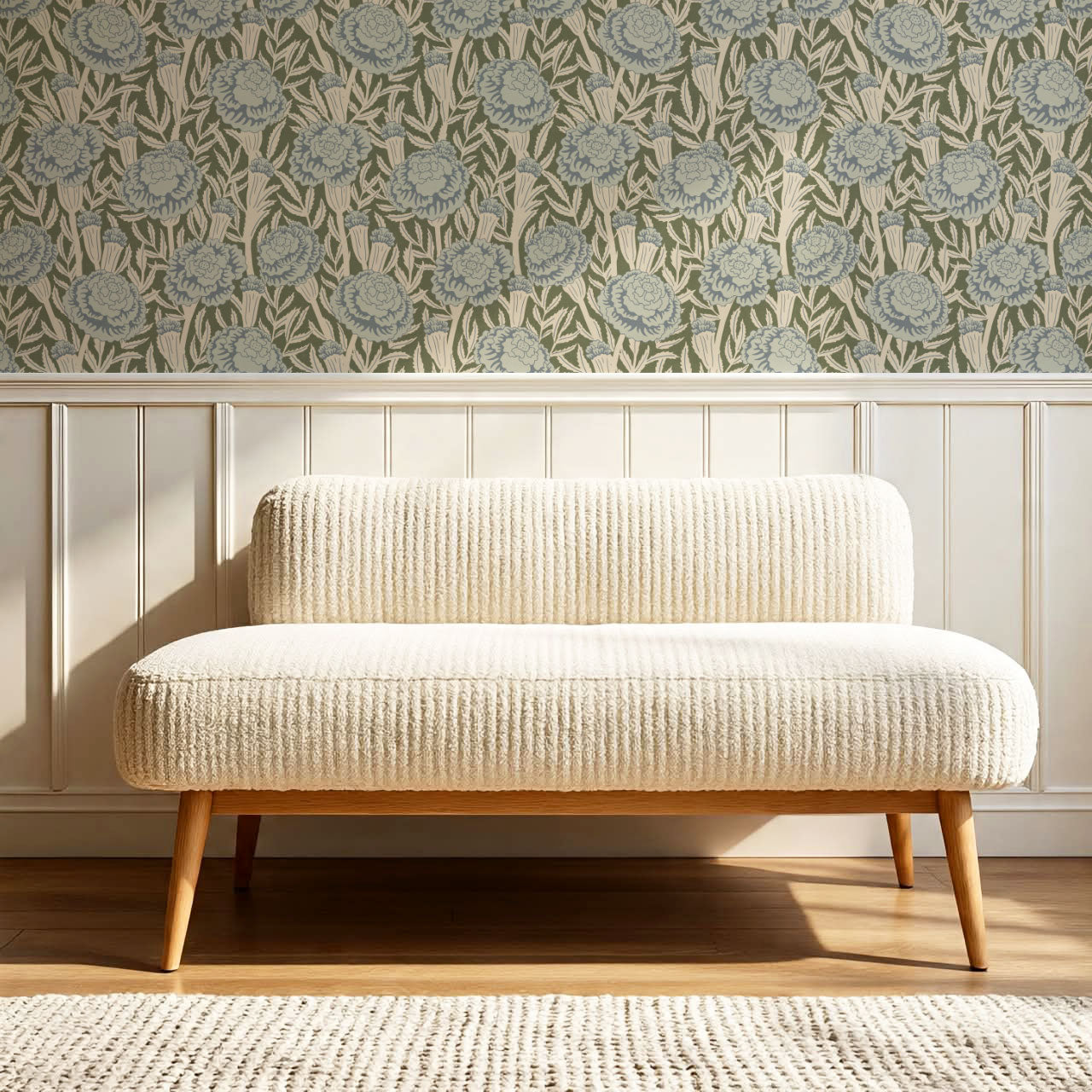 Mylle Garden Green Wallpaper
