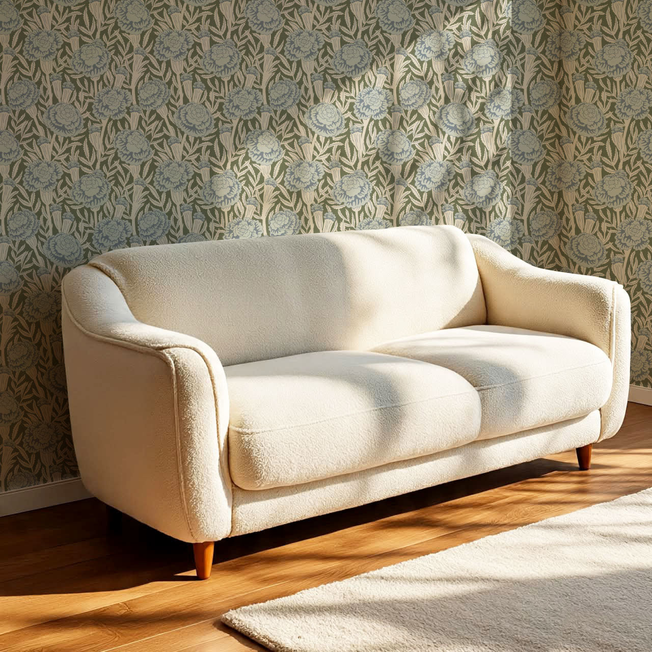 Mylle Garden Green Wallpaper