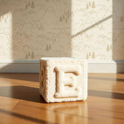 Blair Mountain Tops Oat Wallpaper