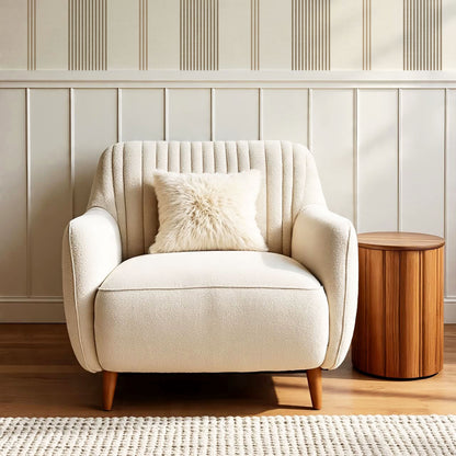 Naomi Tailor Stripes Brown Wallpaper