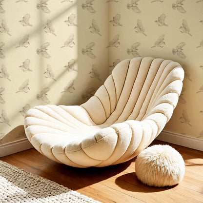 Nerissa Birds Pale Honey Wallpaper