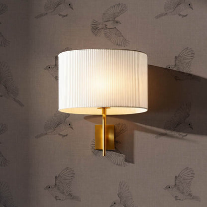 Nerissa Birds Brown Wallpaper