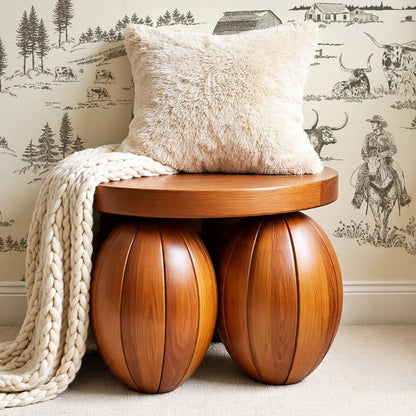 Noemi Western Longhorn Cowboy Charcoal Cream Wallpaper