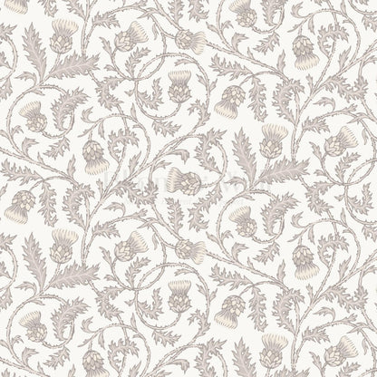 Nova Twisting Thistle Neutral Wallpaper