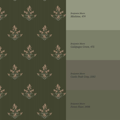 Odette Blooms Forest Wallpaper