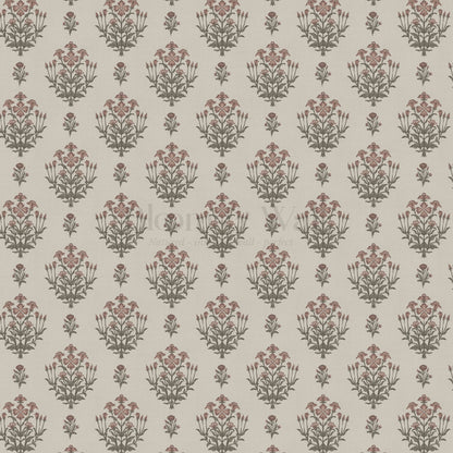 Odile Spring Antique Weeds Wallpaper