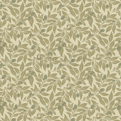 Oliva Vines Green Wallpaper