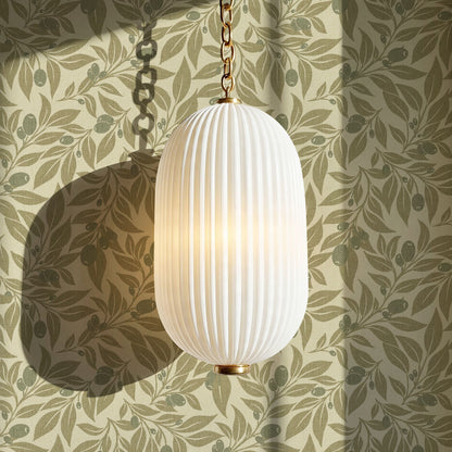 Oliva Vines Green Wallpaper
