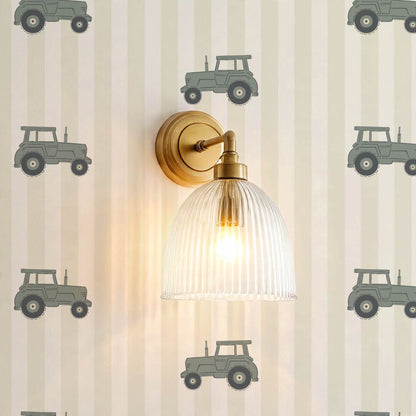 Oliver Tractors Yellow Stripe Green Tractor Wallpaper