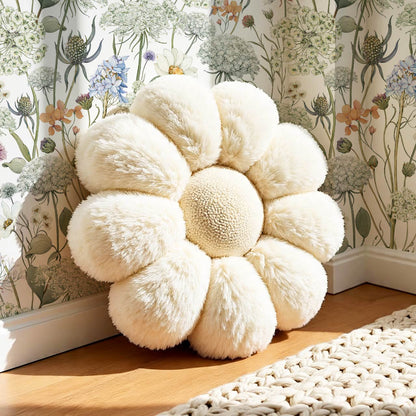 Perlette Wildflower Whisper White Wallpaper