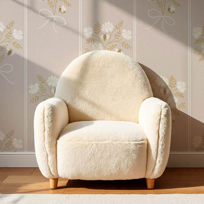 Pipa Blossom Bees Rose Dust Beige Wallpaper