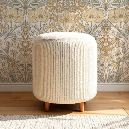 Piret Large Whispering Wildflowers Honey Cream Wallpaper