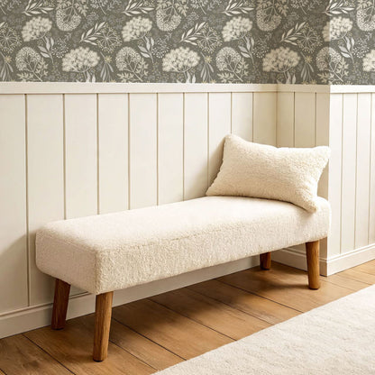 Queen Anne's Lace Botanicals Olive Wallpaper