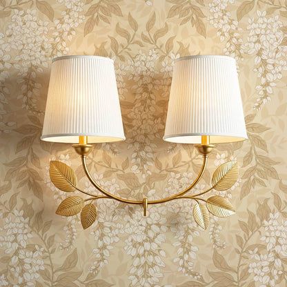 Rahna Wisteria Cluster Honey Ivory Wallpaper